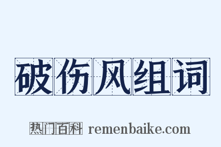 破伤风组词是什么意思的图片